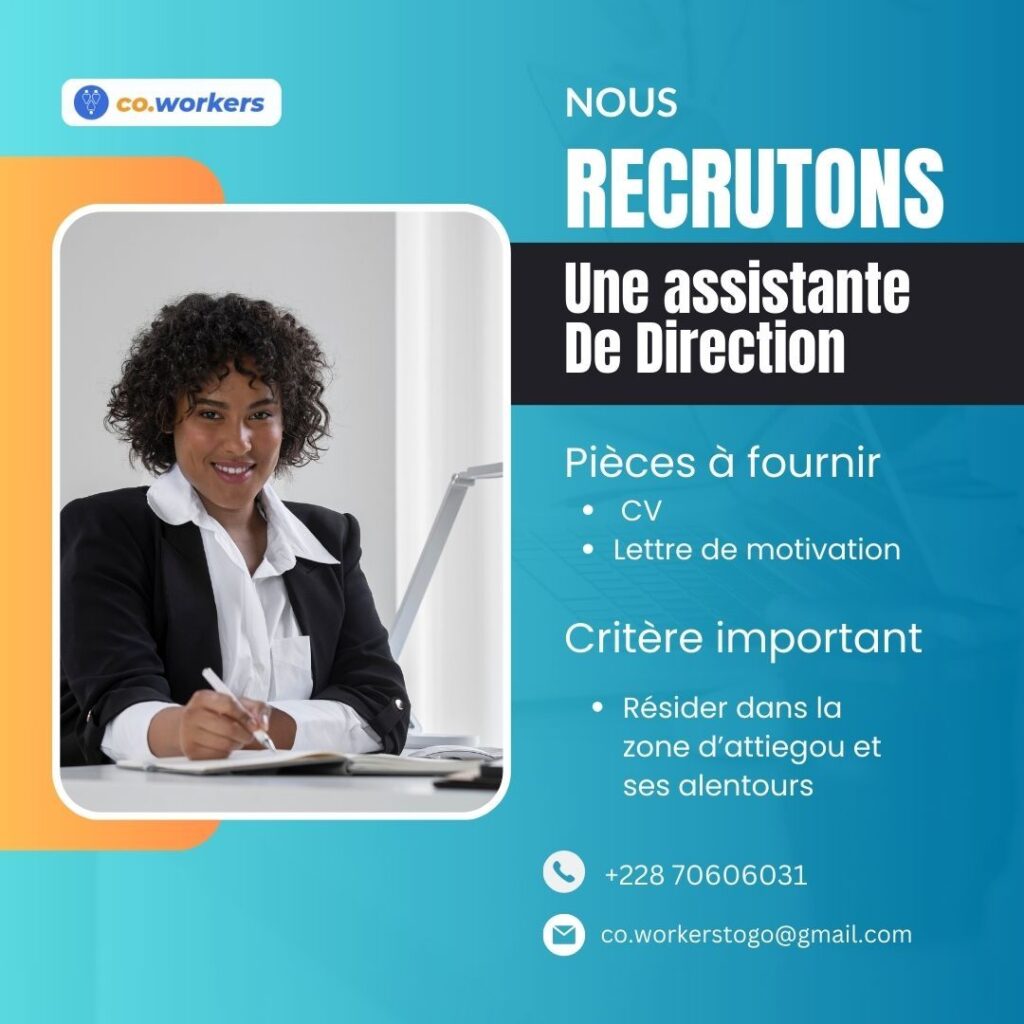 Recrutement d&rsquo;une assistante